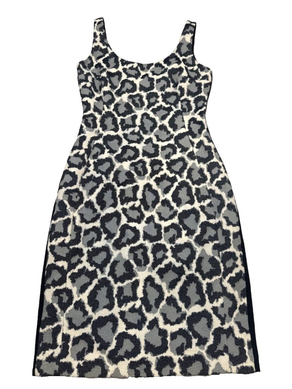 Diane von Furstenberg Animal Print Dress Sleeveless Size 2